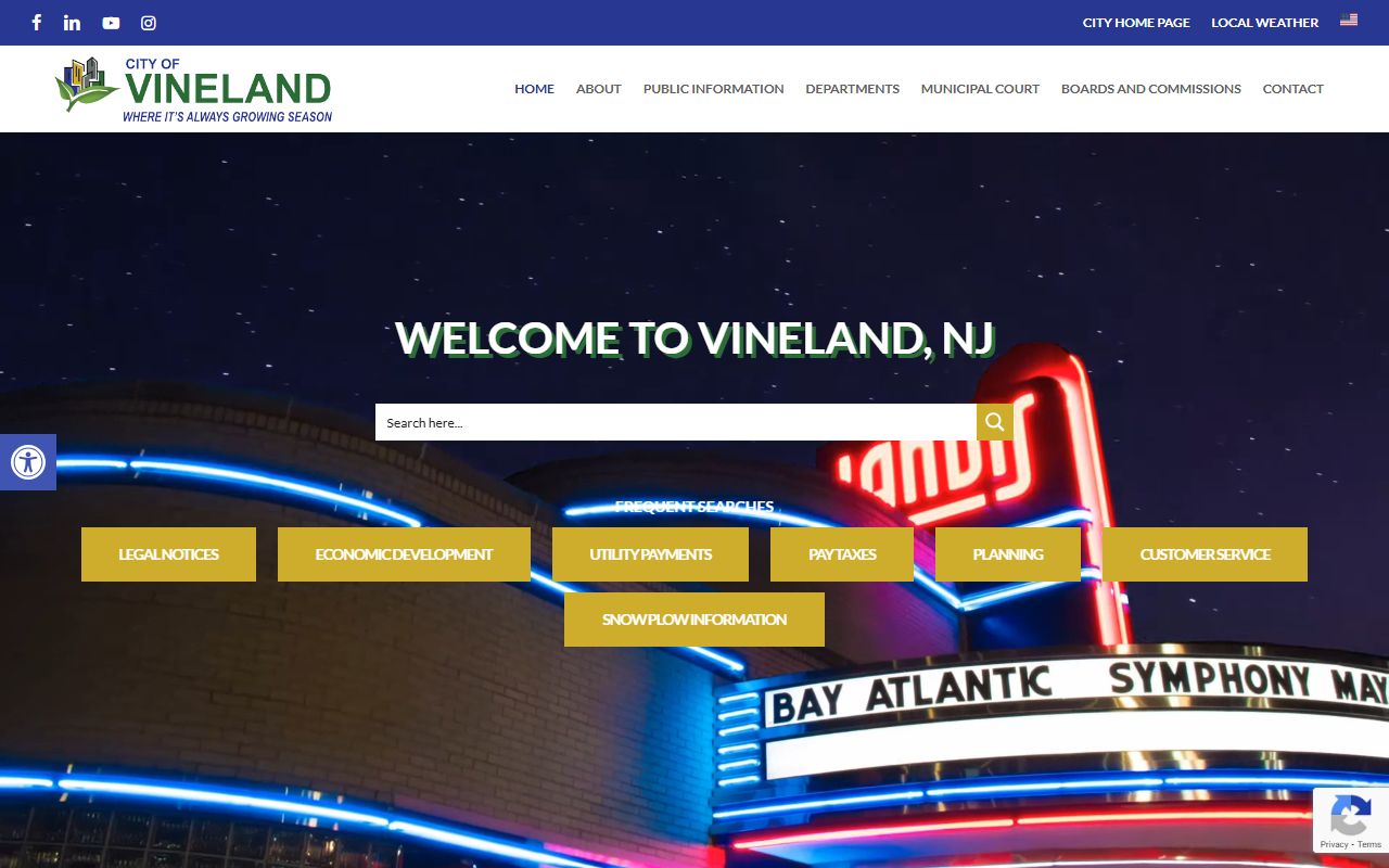 Vineland Police Department DUI records